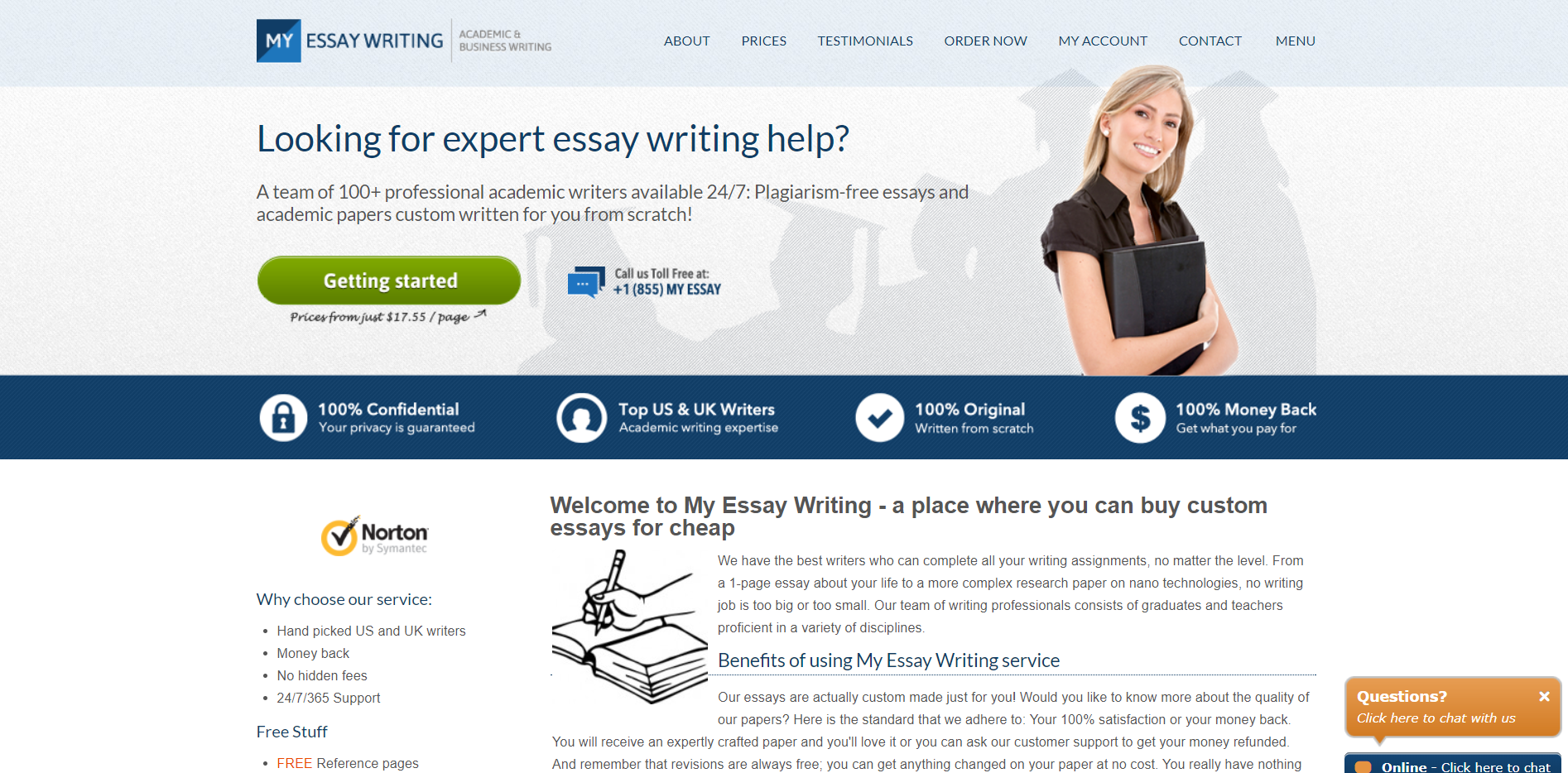 Website to write a paper